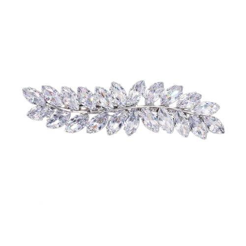 VILLFUL Zircon Haarklammer Damen Haarclip mit Elegantem Blattdesign Leichter Strass haarspange für Party Hochzeit und Alltag Modisches Haarschmuck accessoire für Mädchen und Frauen VILLFUL Zircon Haarklammer Damen Haarclip mit Elegantem Blattdesign Leichter Strass haarspange für Party Hochzeit und Alltag Modisches Haarschmuck accessoire für Mädchen und Frauen von VILLFUL