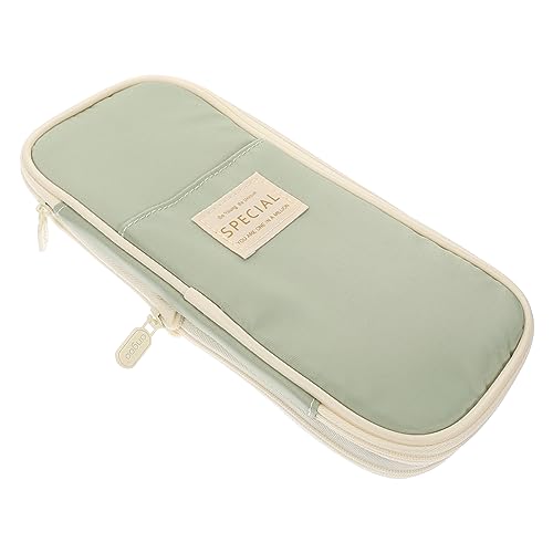 VILLFUL Große Kapazität Stifttasche Pen Pouch Pastellfarben Organizer Für Stifte Und Kosmetik Mäppchen Für Schule Und Büro von VILLFUL