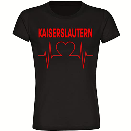 VIMAVERTRIEB® Damen T-Shirt Bremen - Bremer Mädchen - Druck: grün - Frauen Shirt Fußball Fanartikel Fanshop - Größe: 3XL schwarz von VIMAVERTRIEB