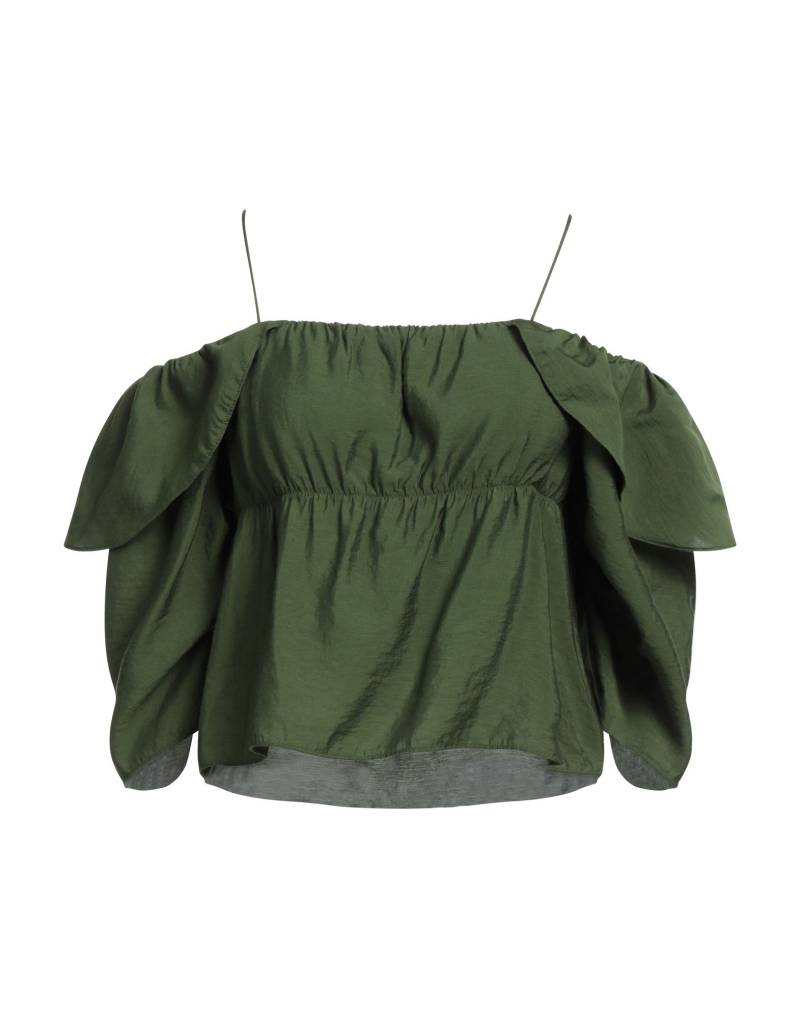 VINCE. Top Damen Militärgrün von VINCE.