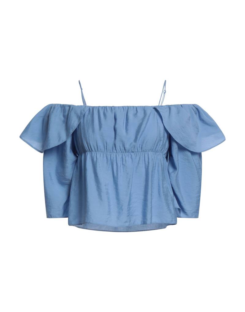 VINCE. Top Damen Hellblau von VINCE.