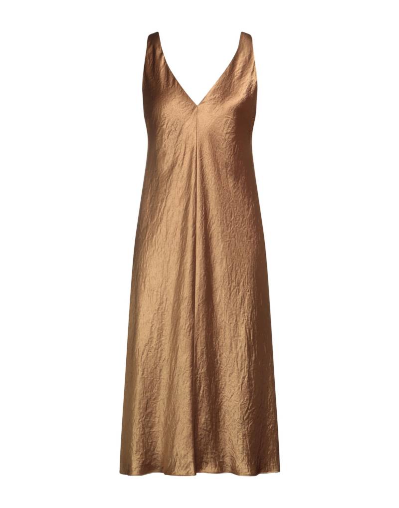 VINCE. Midi-kleid Damen Braun von VINCE.