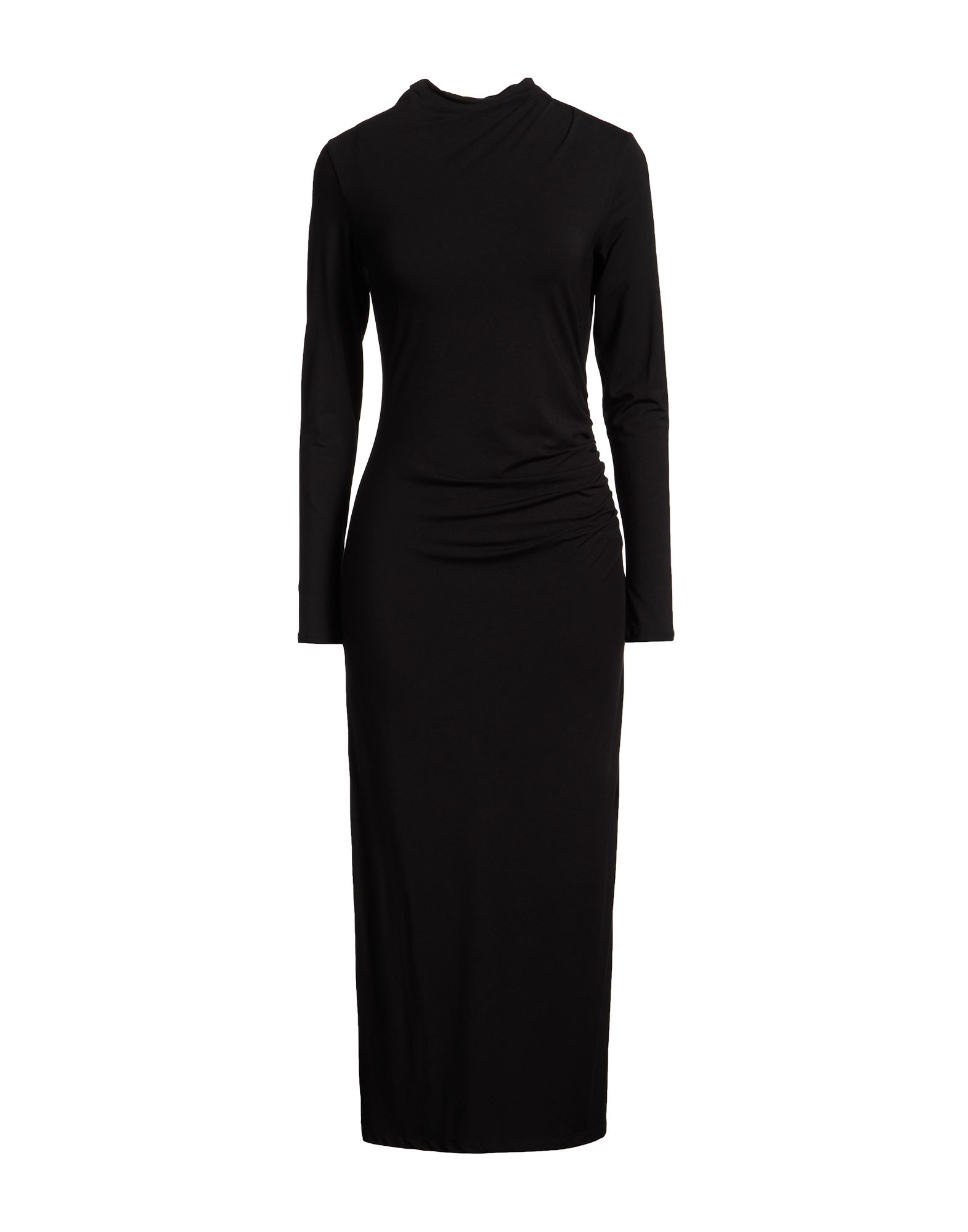 VINCE. Midi-kleid Damen Schwarz von VINCE.