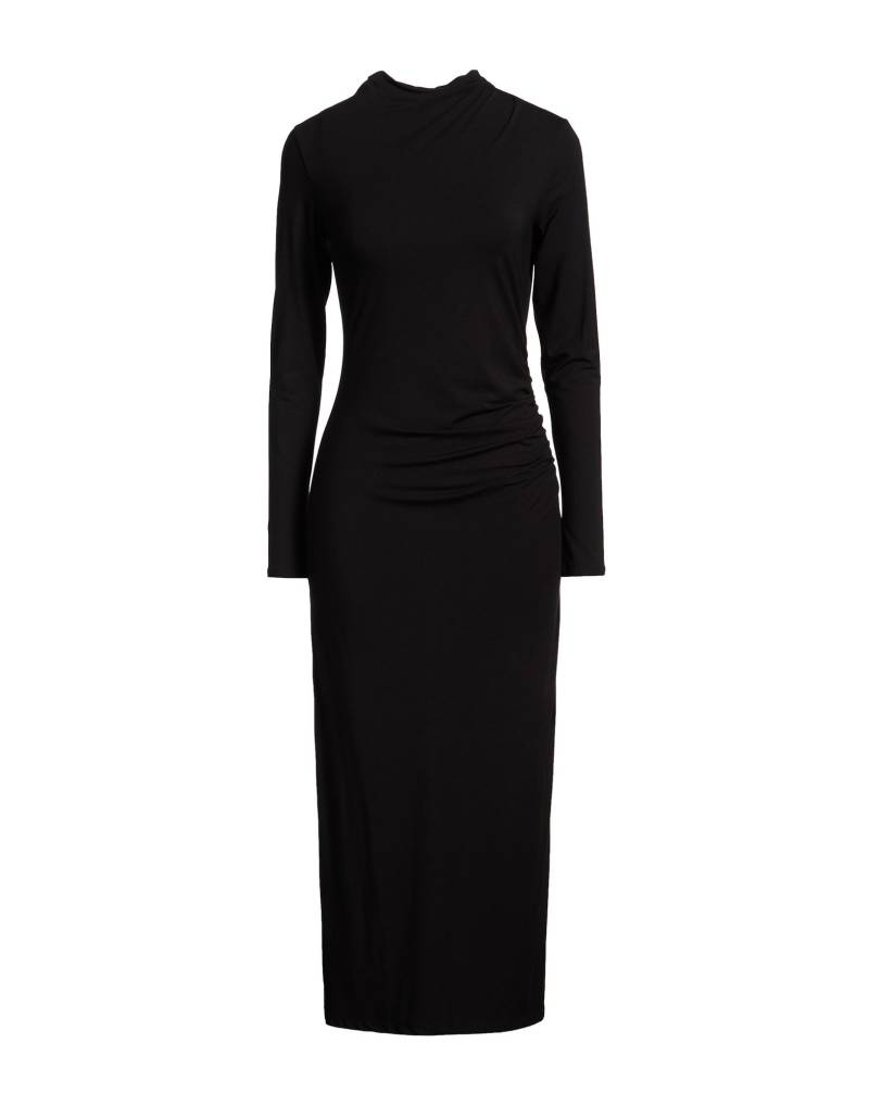 VINCE. Midi-kleid Damen Schwarz von VINCE.