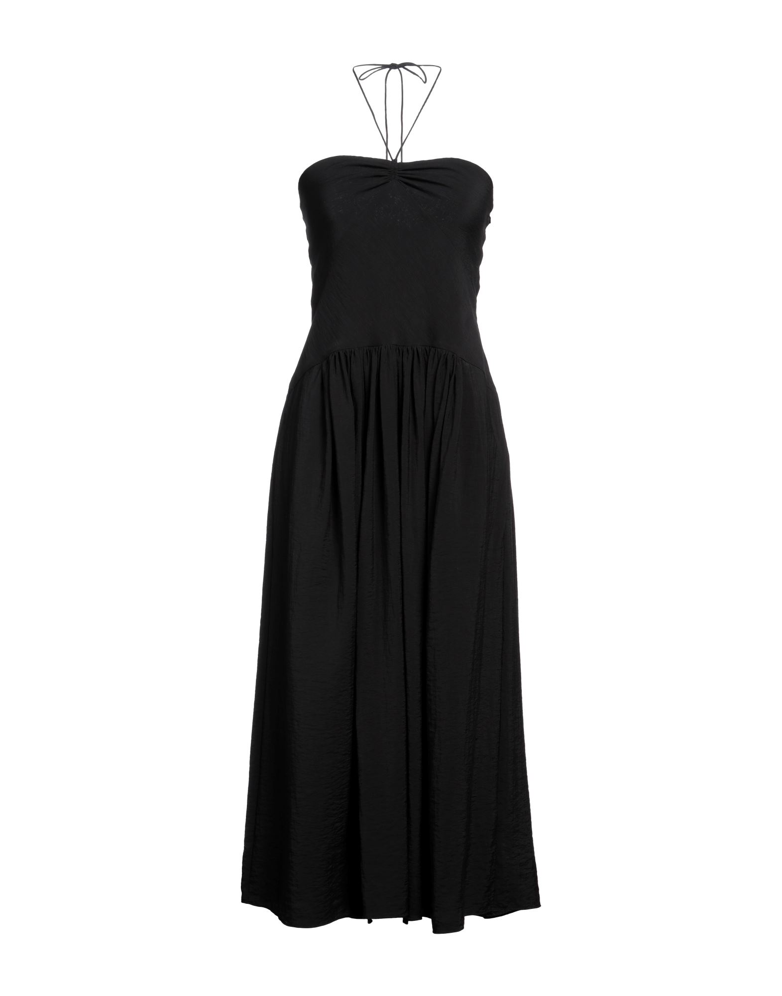 VINCE. Midi-kleid Damen Schwarz von VINCE.