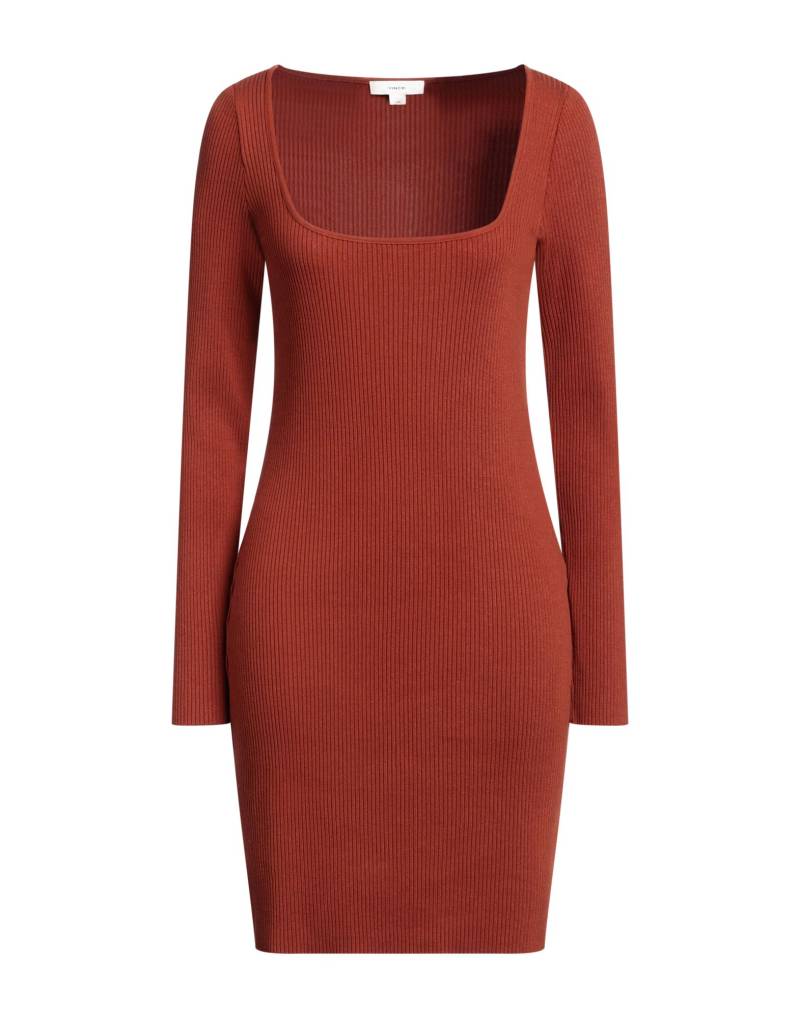 VINCE. Mini-kleid Damen Rostrot von VINCE.