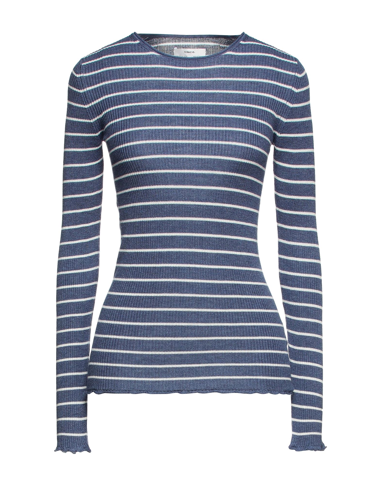 VINCE. Pullover Damen Blaugrau von VINCE.