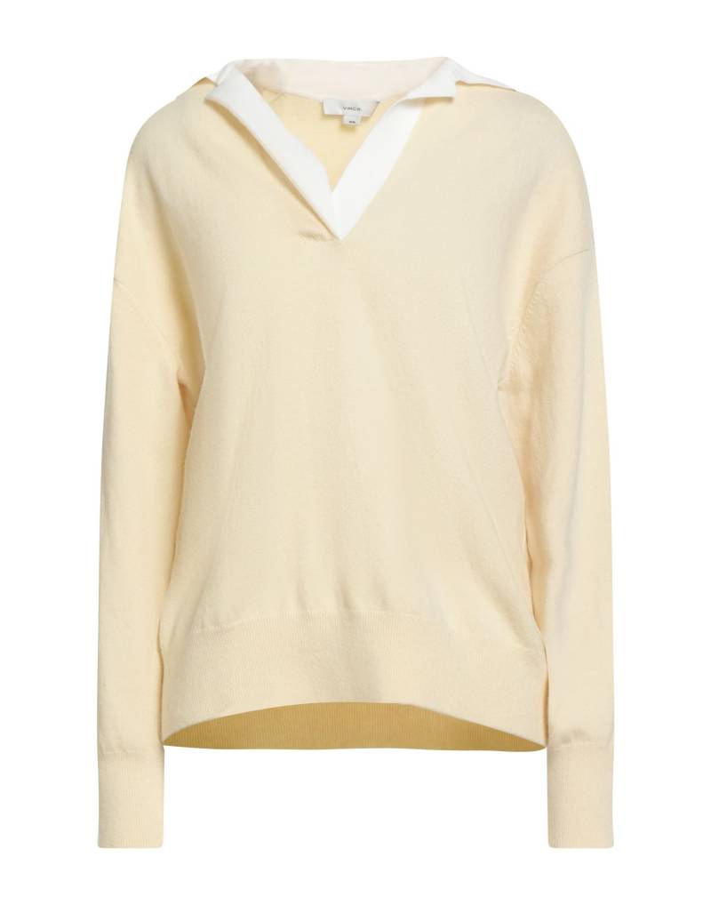 VINCE. Pullover Damen Pastellgelb von VINCE.