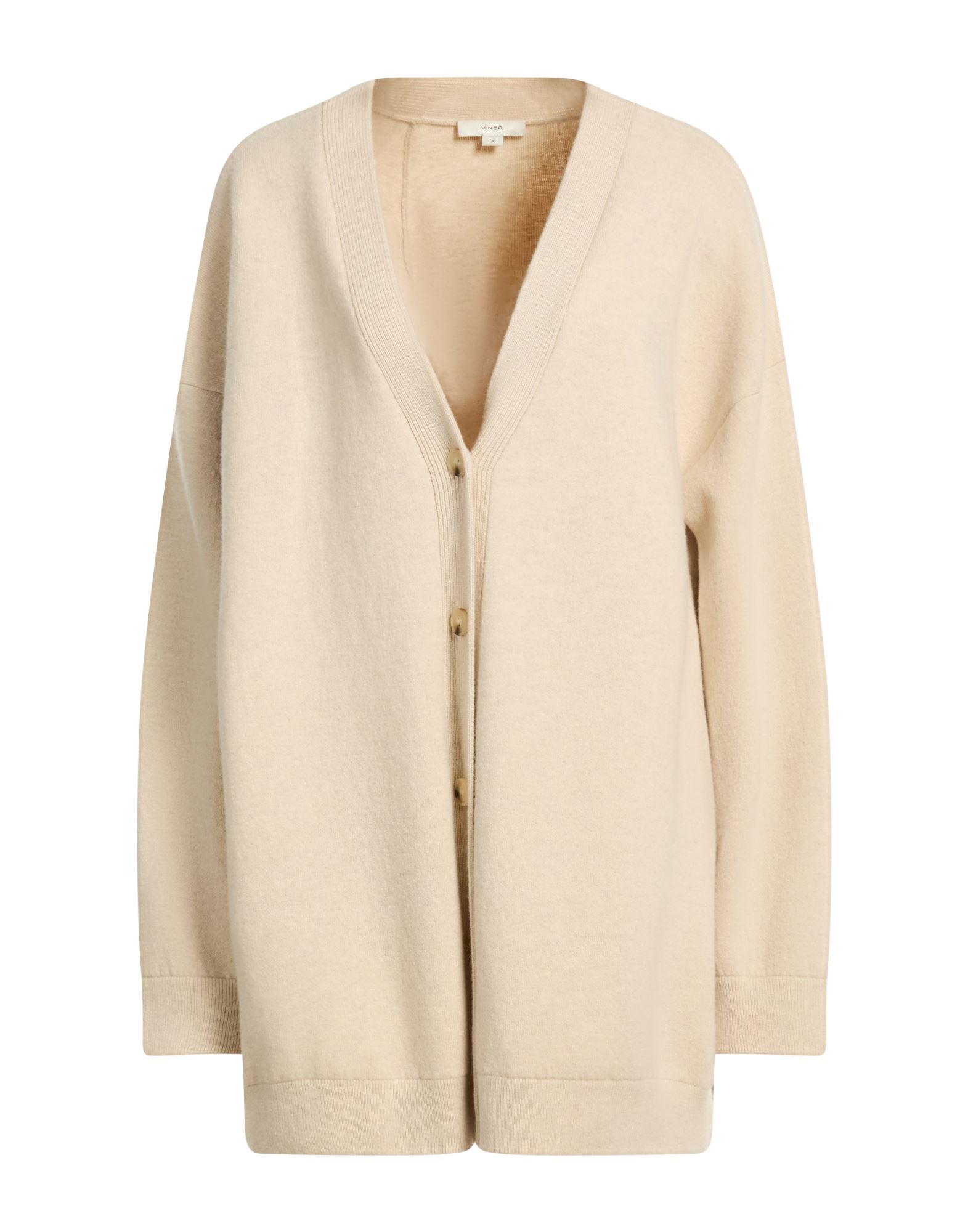 VINCE. Strickjacke Damen Beige von VINCE.