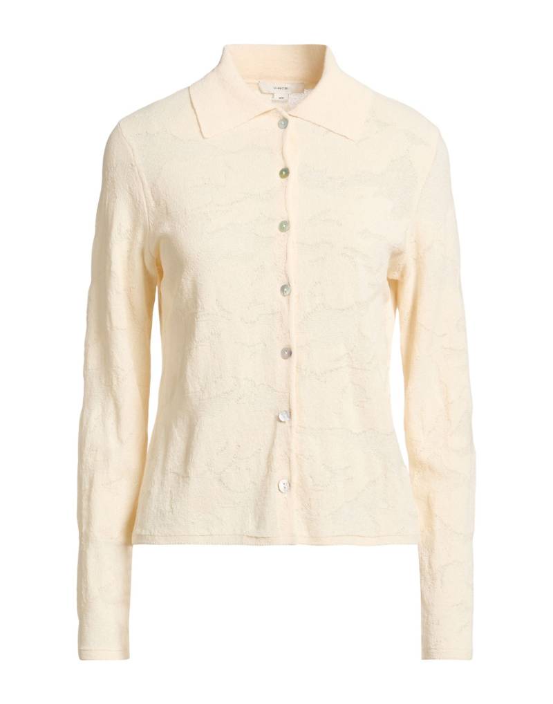 VINCE. Strickjacke Damen Cremeweiß von VINCE.