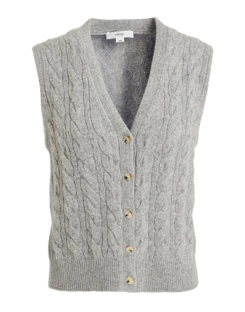 VINCE. Strickjacke Damen Grau von VINCE.