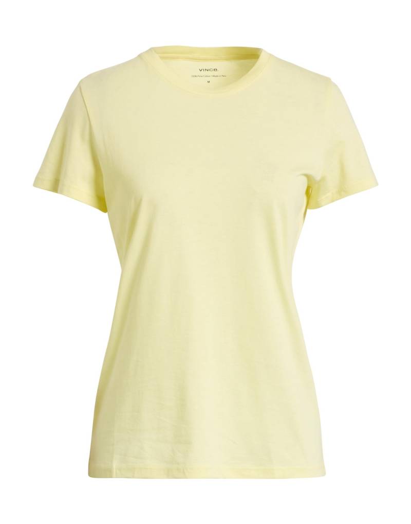 VINCE. T-shirts Damen Pastellgelb von VINCE.