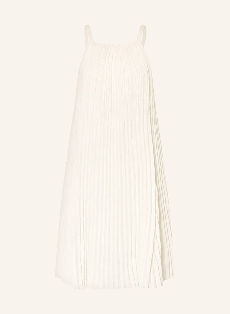 Vince Kleid Mit Plissees weiss von VINCE