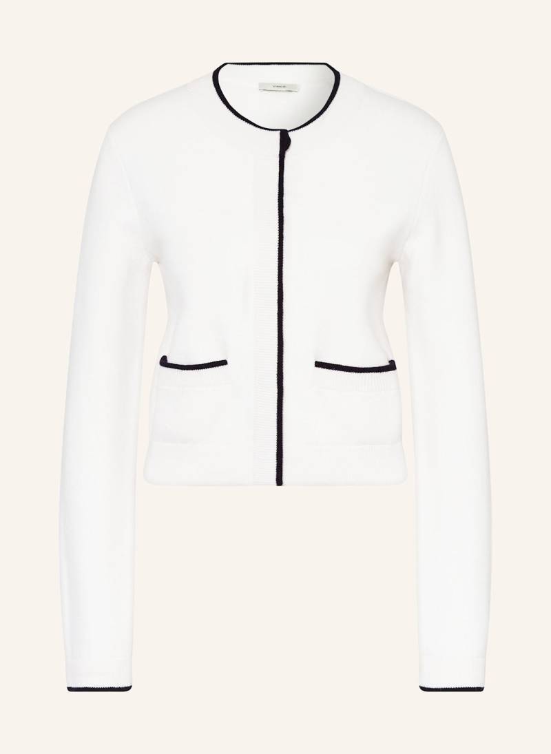 Vince Strickjacke weiss von VINCE