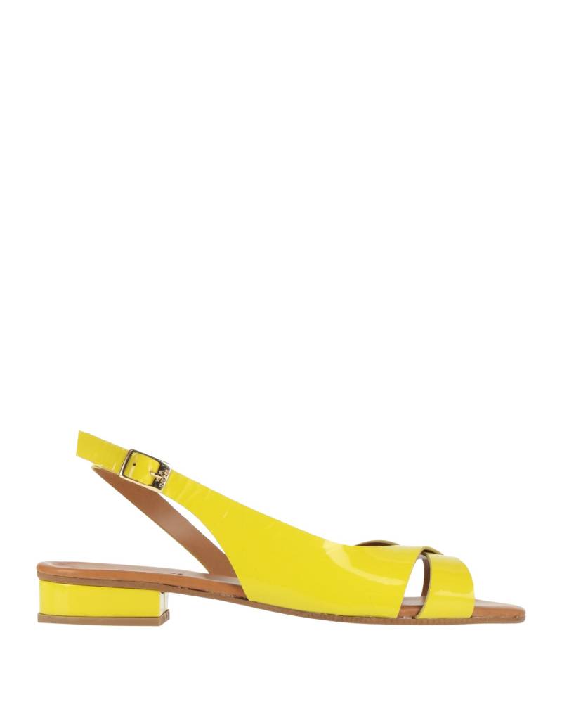 VINCENT VEGA Sandale Damen Gelb von VINCENT VEGA