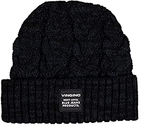 Vingino Jungen Mädchen Mütze Beanie Strickmütze VESTY Dark Blue S-M von Vingino