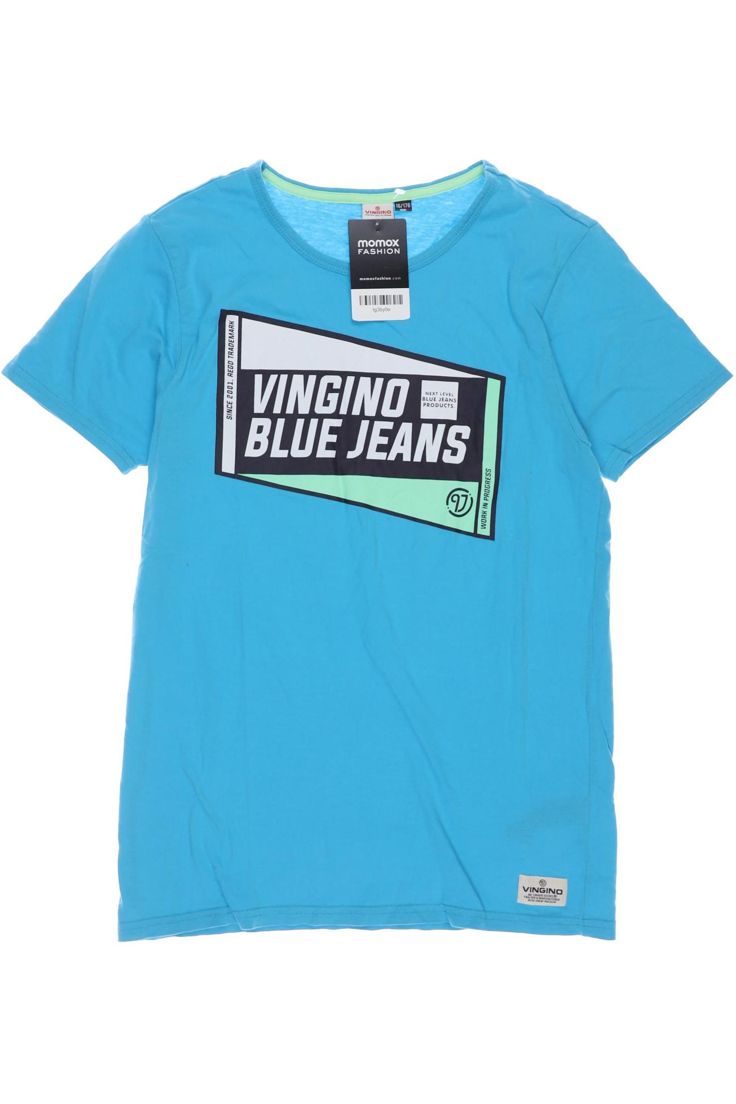 Vingino Herren T-Shirt, blau, Gr. 176 von VINGINO