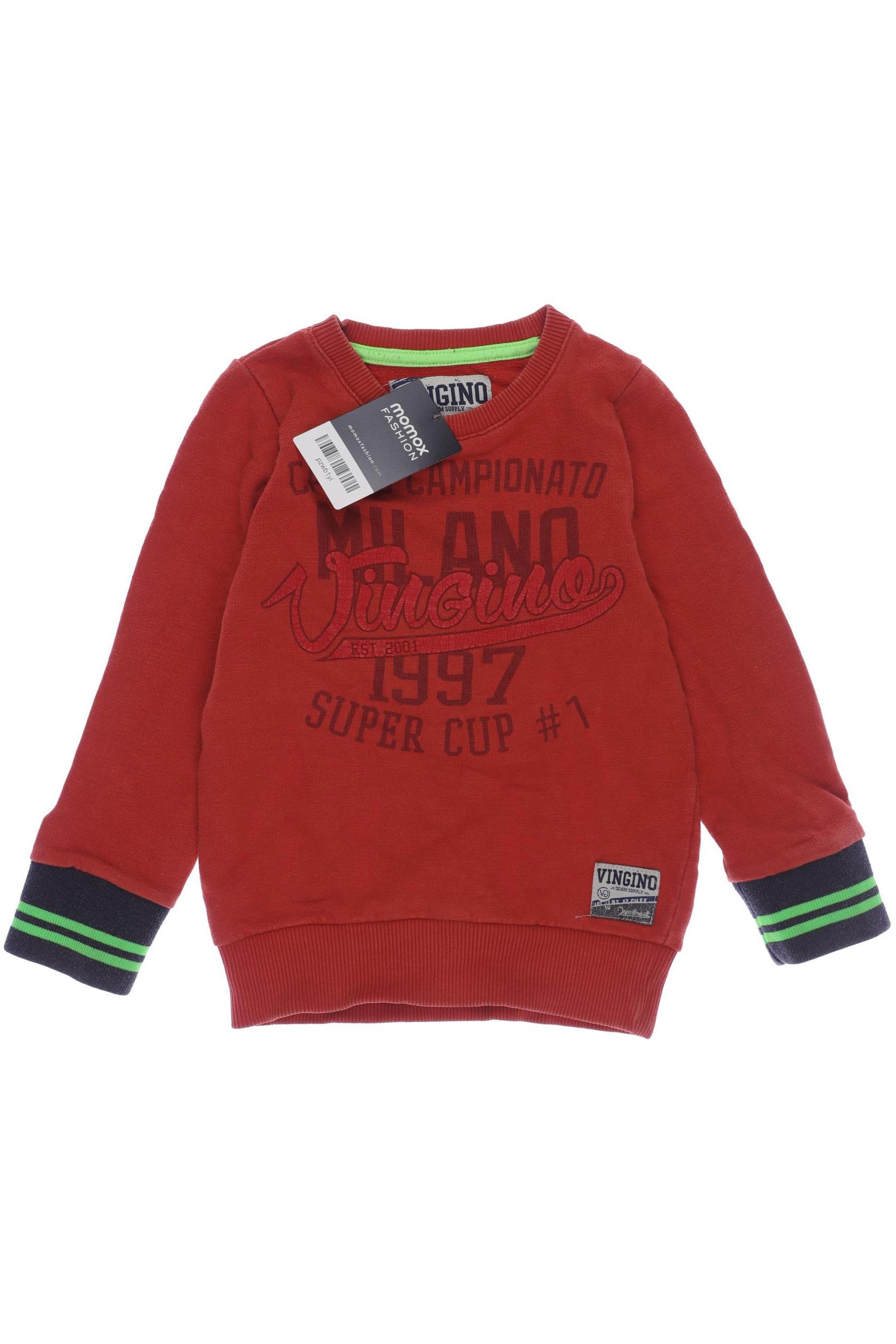 Vingino Herren Hoodies & Sweater, rot, Gr. 104 von VINGINO