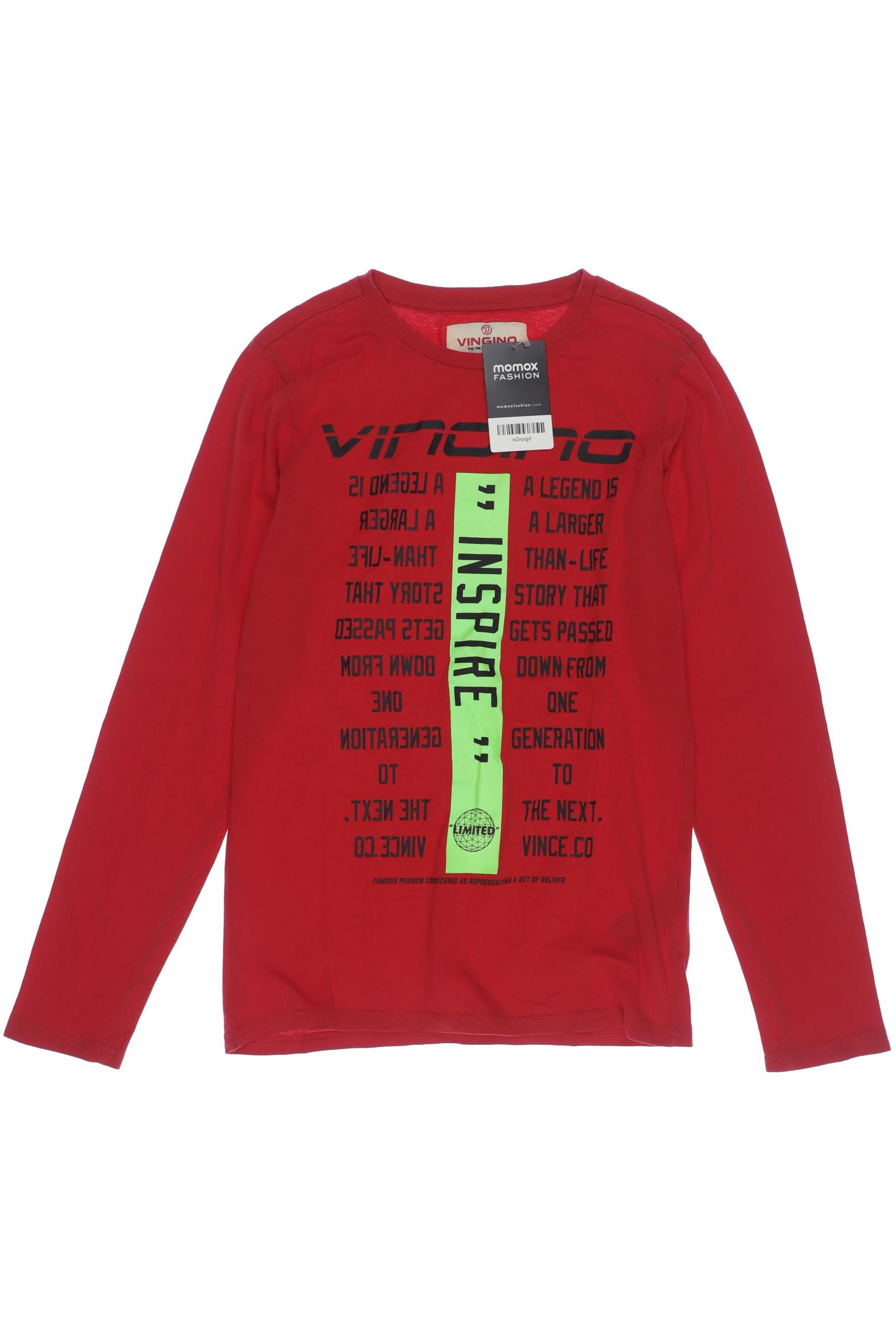 Vingino Jungen Langarmshirt, rot von VINGINO