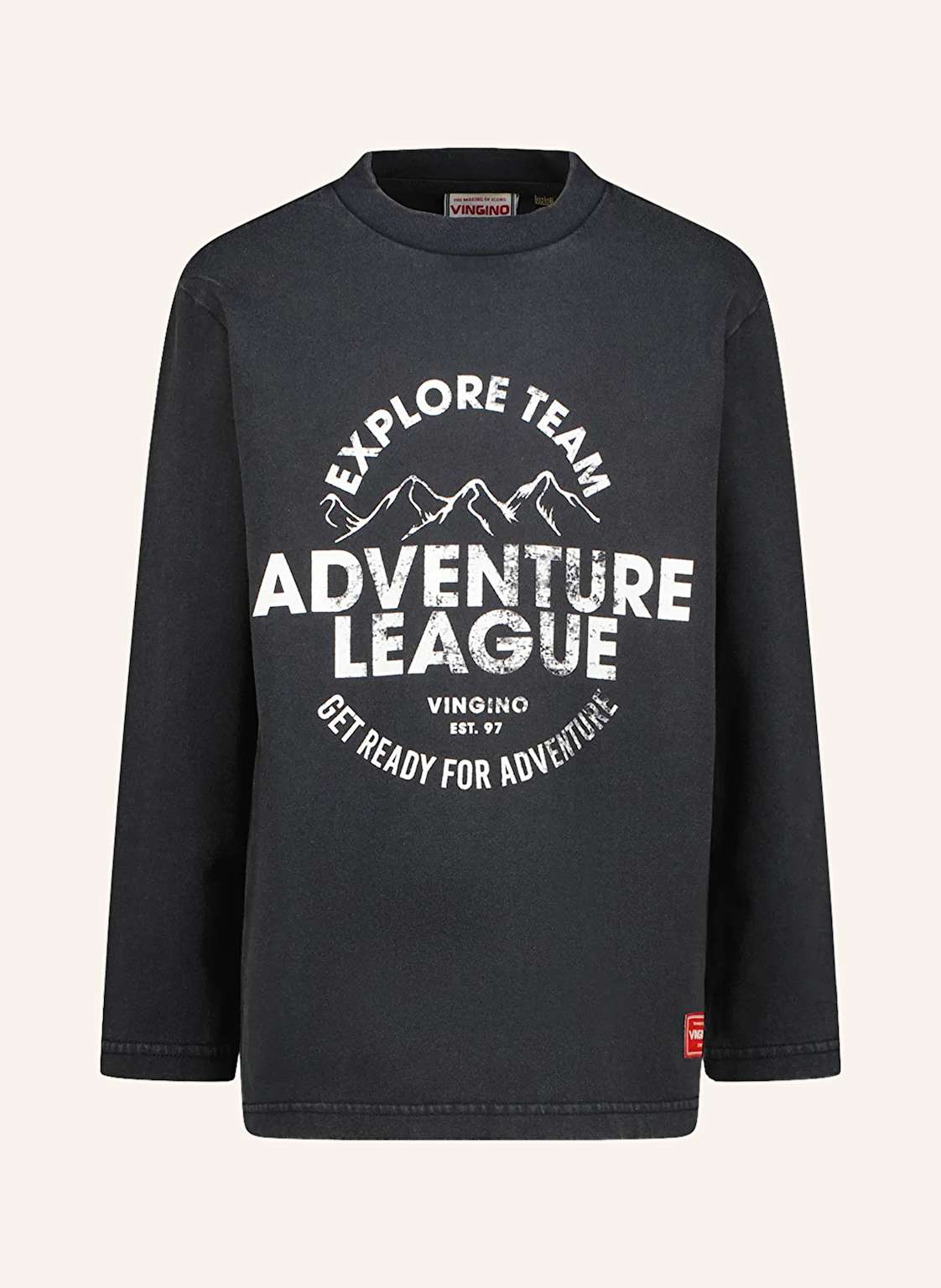 Vingino Longsleeve Harryson schwarz von VINGINO