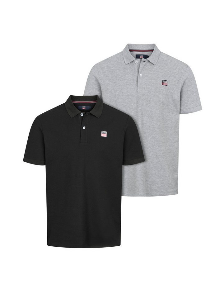 VINSON Kurzarmhemd VINSON 2-pack Polo Mike von VINSON