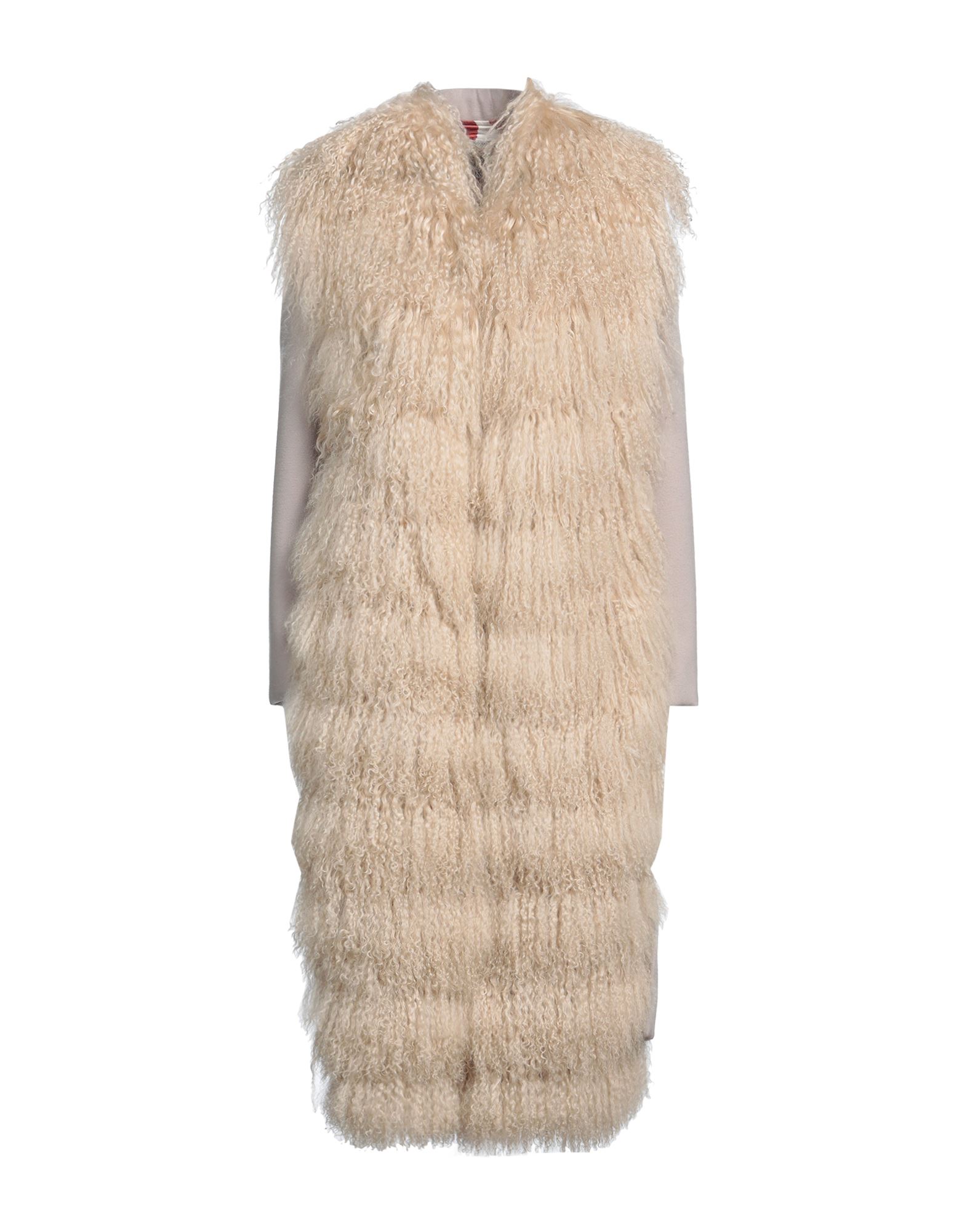 VINTAGE DE LUXE Shearling- & Kunstfell Damen Cremeweiß von VINTAGE DE LUXE