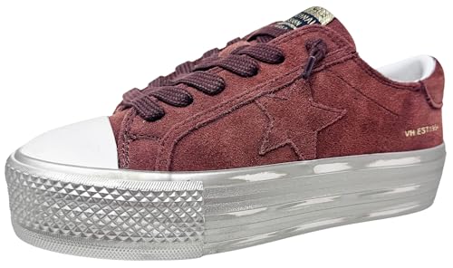 VINTAGE HAVANA Damen Amaze Oxford, Braun Wildleder, 41 EU von VINTAGE HAVANA