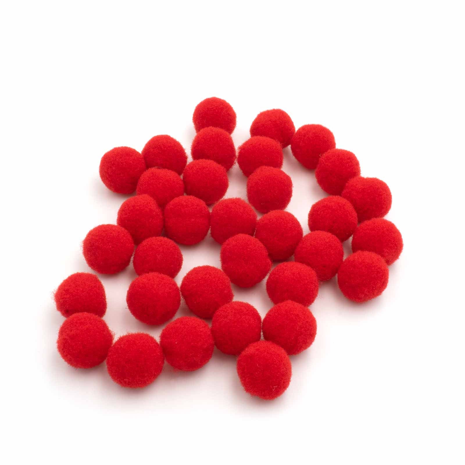 0, 08 Eur/Stk. Bommel Aus Polyester in Rot 14mm 30 Stück 0, 08 Eur/Stk. Bommel Aus Polyester in Rot 14mm 30 Stück von VINTAGEPARTSeu