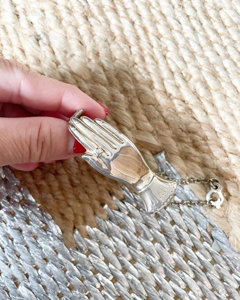 Seltene Handgeformte Münzhalter Chatelaine von VINTAGEVAVAVOOMZ