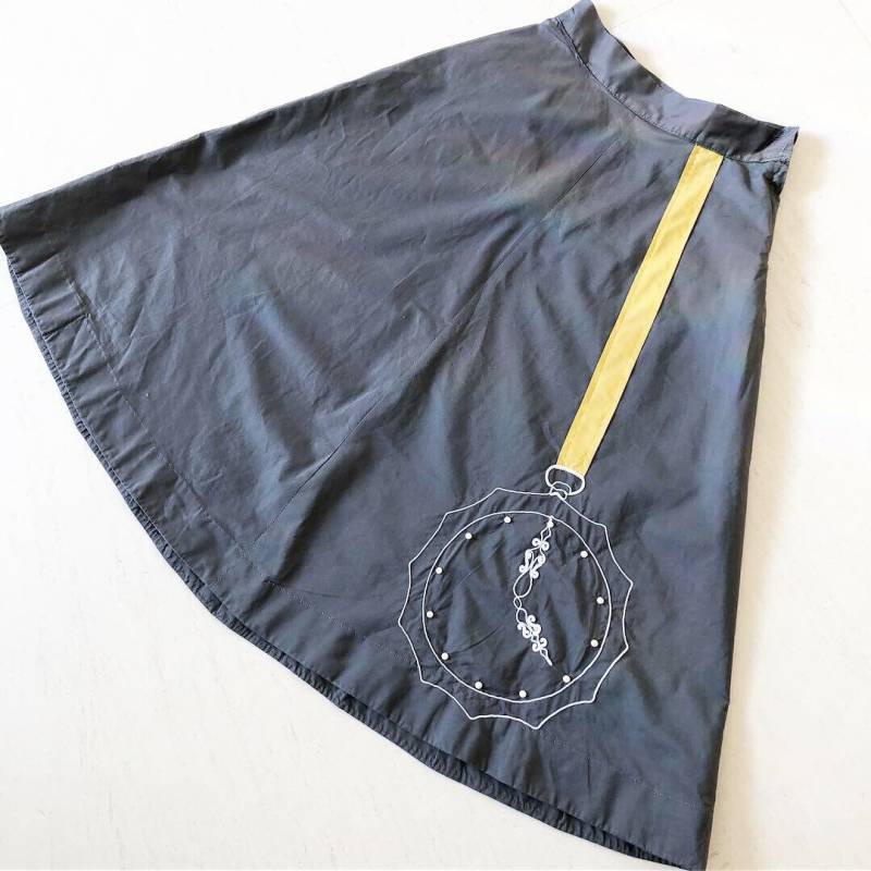 Süße 50Er Jahre Taschenuhr Tellerrock von VINTAGEVAVAVOOMZ