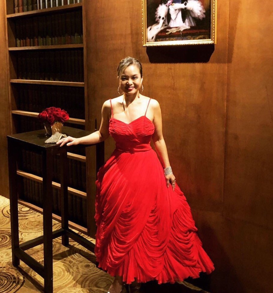 Verkehr Stopping 50Er Jahre Gres-Ähnliche Drapierte Scarlett O'hara Gown von VINTAGEVAVAVOOMZ