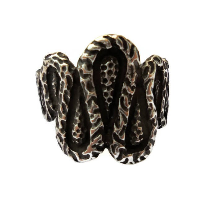 Sterling Silber Schlange Ring - Boho Statement Schmuck von VINTIS