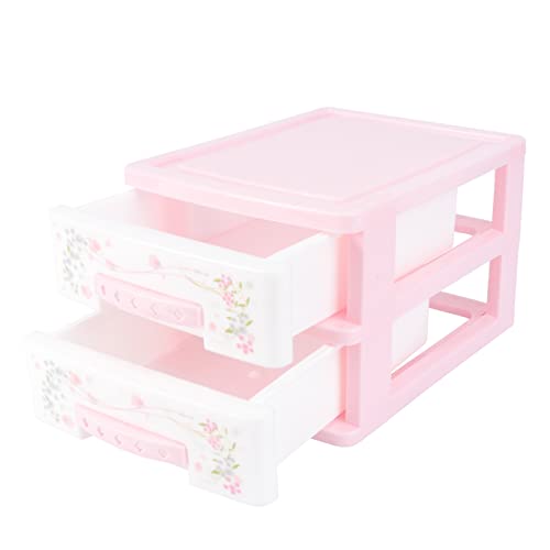 1 Stück Schmuck Aufbewahrungsschrank Aufbewahrungsschubladen Haarspangen Kleine Mädchen Schmuck Glanzdeckel Aufbewahrungsbehälter Make Up Aufbewahrung Organizer Kosmetik VINTORKY von VINTORKY