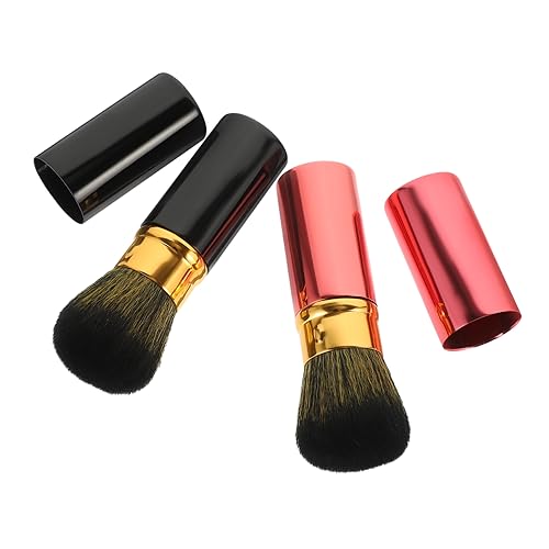 VINTORKY 2stücke Teiliges Blush Pinselset Für Frauen Präzise Makeup Pinsel Mit Weichen Borsten Für Highlighter Und Puder Tragbare Schönheitswerkzeuge Für Jeden Anlass von VINTORKY