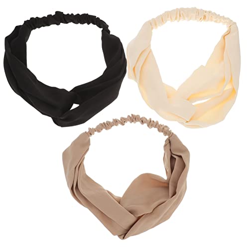3 Stück Teiliges Damen Stirnband Farben Bequeme Haarschmuck für Flexibles und Hautfreundliches Design für Besondere Anlässe von VINTORKY