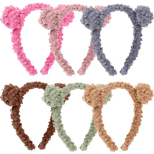 6St Süßes Haarband mit Bärenohren Make-up-Stirnbänder Bärenkostüm würfelunterlage leds leuchtmittel kopfhörer maske flauschige Stirnbänder Haarschmuck mit Bärenohren Harz VINTORKY 6St Süßes Haarband mit Bärenohren Make-up-Stirnbänder Bärenkostüm würfelunterlage leds leuchtmittel kopfhörer maske flauschige Stirnbänder Haarschmuck mit Bärenohren Harz VINTORKY von VINTORKY