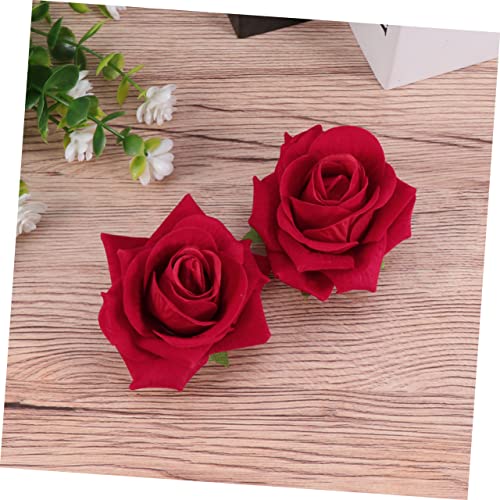 Rosa Wäscheklammern Blumen Clip Pin Up Brosche Zubehör Für Rose Rote Rose Clips Zubehör Für Mexikanische Brosche Bräutigam Farbe Rosa Mexiko Braut, M von VINTORKY