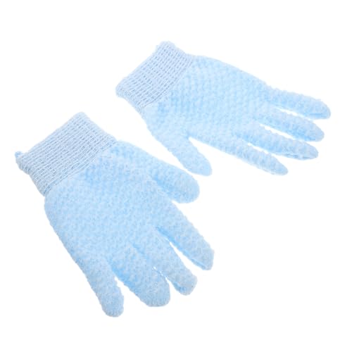 VINTORKY 1paare Peeling-handschuhe Für Frauen Badehandschuh Zum Duschen Sanftes Peeling Und Massage Luffa-handschuh Für Körperpflege Als Bad-zubehör von VINTORKY