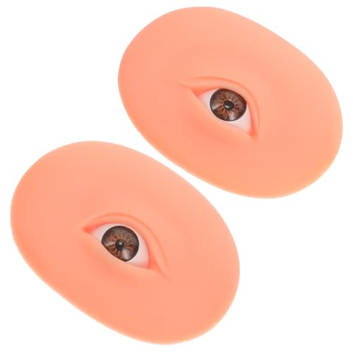 VINTORKY Silikonkörperteile Für Augen-make-up-training Wimpernübungsform Augenmodell Zum Üben Von Lidschatten Und Make-up-techniken von VINTORKY
