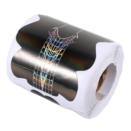 VINTORKY 1 Rolle Nail Art Verlängerungsleitfaden Aufkleber French Manicure Verlängerungsformulare Nail Art Verlängerungsleitfaden Papier UV Nail Art Aufkleber von VINTORKY