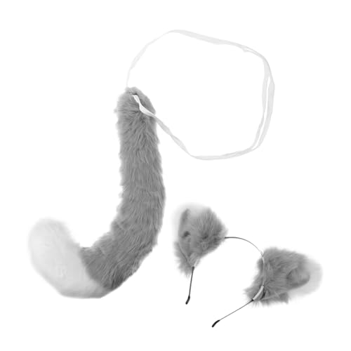 VINTORKY Pelziges Tierstirnband Mit -prop Für Cosplay Kostüm Zubehör Requisiten Geeignet Für Halloween Und Andere Anlässe von VINTORKY