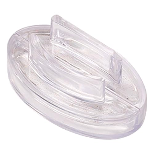 VINTORKY Kompaktes Nagel-stempel-set 2-teilig Verschleißfest Nail Art Stamper Jelly White Für Den Heimsalon von VINTORKY