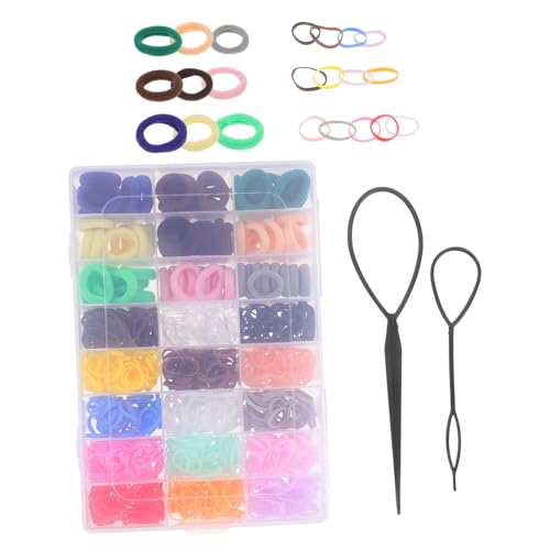 VINTORKY 1 Set Haarschmuck Set Haarband Damen Haargummis Haargummis Keine Schäden Elastische Haargummis Keine Falten Haargummis Bulk Zopf Haargummis Damen Haargummis Kinder von VINTORKY