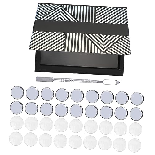 VINTORKY 1 Set Make Up Lidschatten Box Magnetischer Make Up Behälter DIY Magnet Lidschatten Etui Leer Magnetisches Make Up Board Magnetische Lidschatten Platte Reisepaletten Packung von VINTORKY