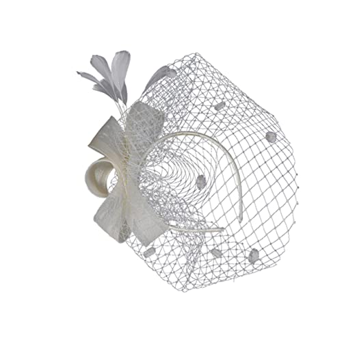 VINTORKY 1stück Braut Haarschmuck Aus Feinem Tüll Eleganter Haarclip Für Hochzeiten Vielseitiger Kopfschmuck Leicht Und Komfortabel Für Besondere Anlässe von VINTORKY