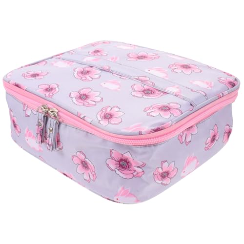 VINTORKY Kosmetische Reisetasche Portable Makeup Tasche Mit Reißverschluss Aufbewahrungstasche Für Reise Frauen Tragbar von VINTORKY