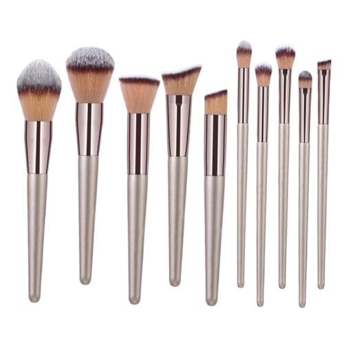 VINTORKY 10 Pcs Kosmetik Make-up-tool Gesicht Pinsel Set Make-up Pinsel Set Foundation Blush Lidschatten Für von VINTORKY