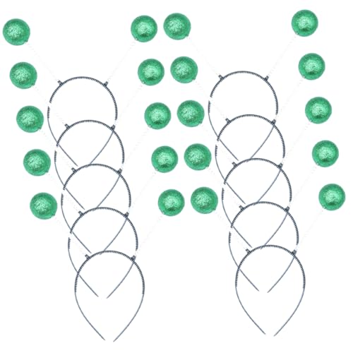 VINTORKY 10stücke Antennen Stirnband Mit Glänzenden Kugeln Kreatives Kostüm Zubehör Für Erwachsene Haarband Für Partys Bühnenauftritte Und Cosplay von VINTORKY