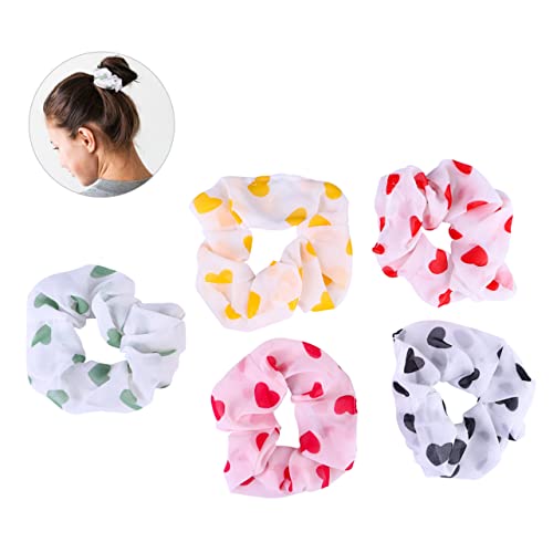 VINTORKY 10 Stück Softball Haarband Elastische Haargummis Scrunchies Für Mädchen Sommer Haarseile in Bunten Farben Langlebige Und Praktische Haarschmuck Accessoires von VINTORKY