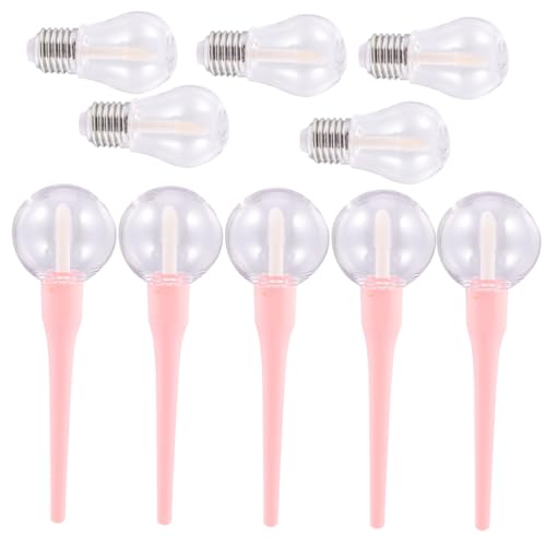 VINTORKY 10 Stück Leere Lip Gloss Röhrchen DIY Kosmetikbehälter für Lippenpflege Reisen und Selbstgemachtes aus Sicherem Auslaufsicher mit Deckel von VINTORKY